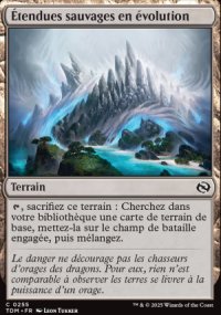 tendues sauvages en volution - Tarkir: Dragonstorm