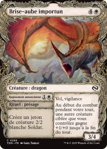 Brise-aube importun<br>Rugissement annonciateur - Tarkir: Dragonstorm