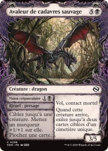 Avaleur de cadavres sauvage<br>Vision crpusculaire - Tarkir: Dragonstorm