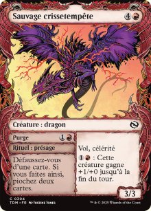 Sauvage crissetempte<br>Purge - Tarkir: Dragonstorm