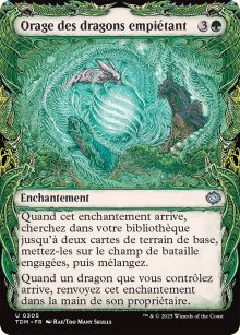 Orage des dragons empitant - Tarkir: Dragonstorm