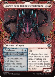 Couve de la tempte caillerune<br>Cri glaant - Tarkir: Dragonstorm