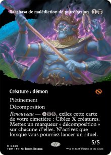 Rakshasa de maldiction de putrfaction - Tarkir: Dragonstorm