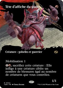 Tte d'affiche du stade - Tarkir: Dragonstorm