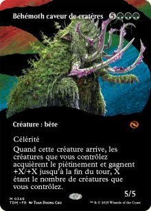 Bhmoth caveur de cratres - Tarkir: Dragonstorm
