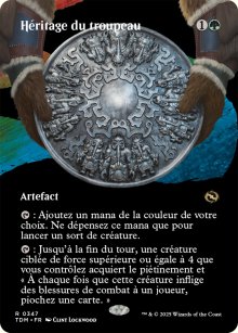 Hritage du troupeau - Tarkir: Dragonstorm