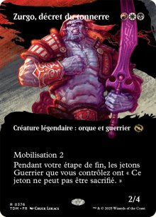 Zurgo, dcret du tonnerre - Tarkir: Dragonstorm