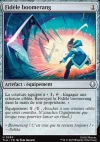 Fidle boomerang - Avatar: The Last Airbender