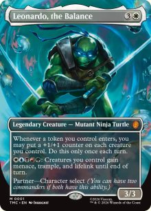 Leonardo, the Balance - Teenage Mutant Ninja Turtles Eternal Legal