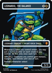 Leonardo, the Balance - Teenage Mutant Ninja Turtles Eternal Legal