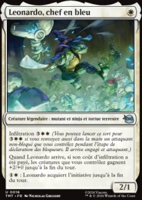 Leonardo, chef en bleu - Teenage Mutant Ninja Turtles