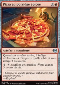 Pizza au porridge �pic�e - Teenage Mutant Ninja Turtles