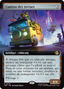 Camion des tortues - Teenage Mutant Ninja Turtles
