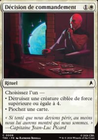 D�cision de commandement - Star Trek