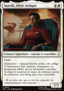 Saavik, �l�ve sto�que - Star Trek