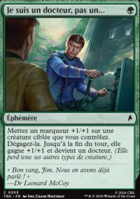 Je suis un docteur, pas un... - Star Trek