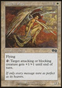Page angélique - Urza's Saga