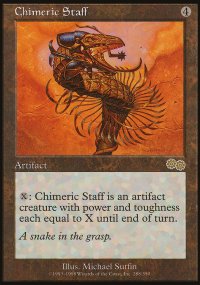 Bâton chimérique - Urza's Saga