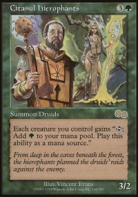 Hiérophantes de Citalune - Urza's Saga