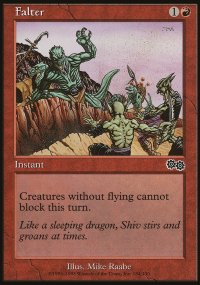 Perte d'équilibre - Urza's Saga