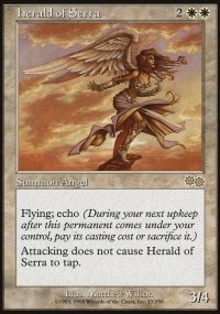 Héraut de Serra - Urza's Saga