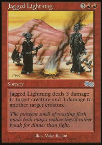 Double éclair - Urza's Saga
