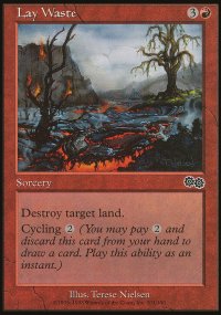 Saccage // Terre usée - Urza's Saga