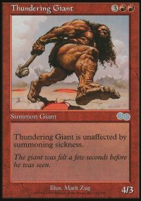 Géant fulminant - Urza's Saga