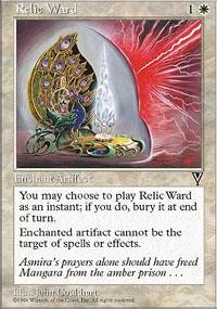 Rune de garde des reliques - Visions