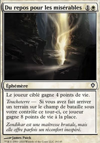 Du repos pour les misrables - 